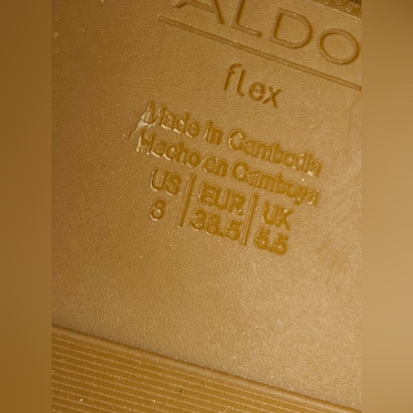 Woman's Sandals FLEX ALDO Chicago NEW IN SIZE 8 SUPER SOFT TO WALK - Picture 7 of 9